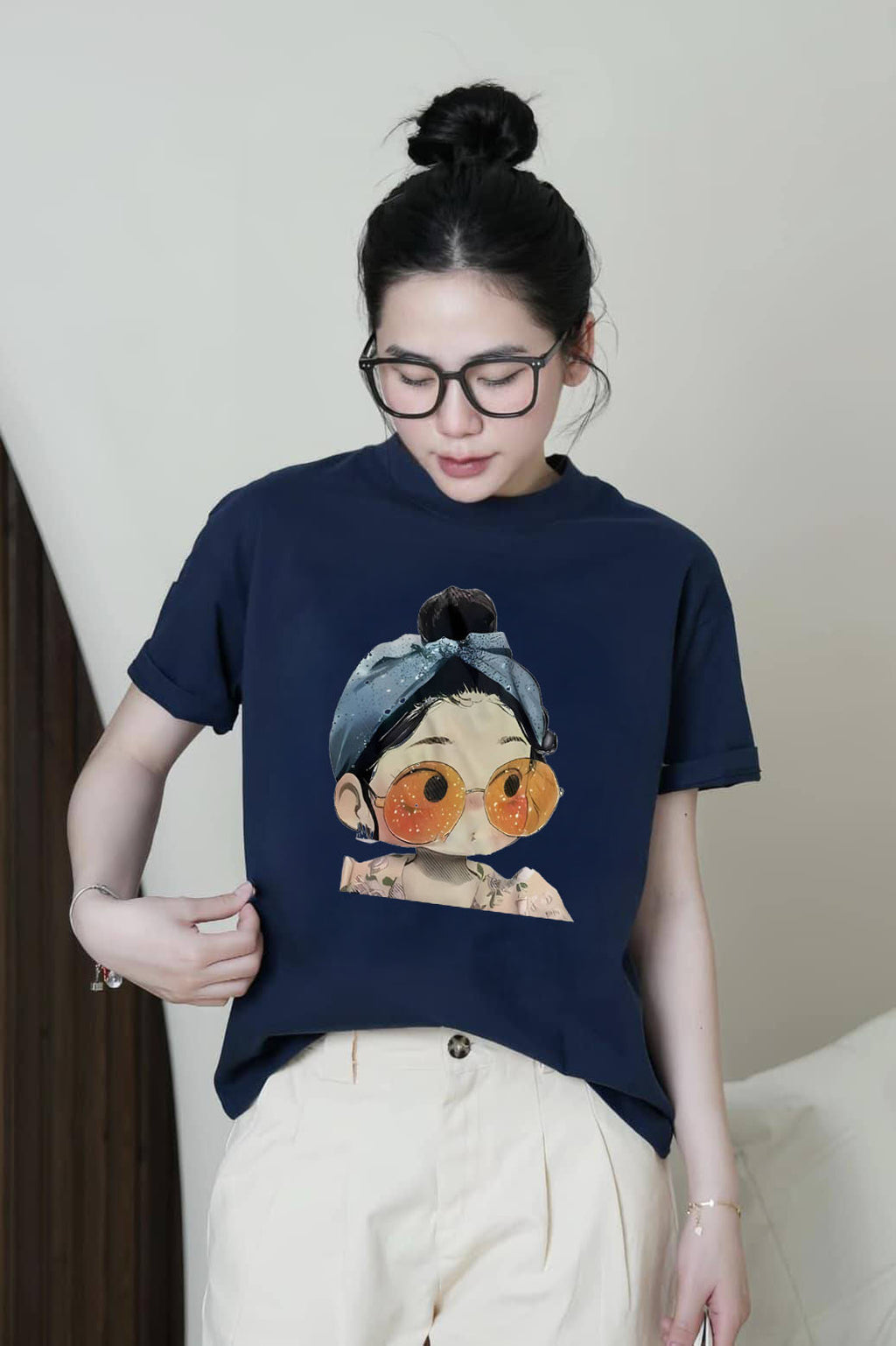 ÁO THUN XANH NAVY CAO CẤP