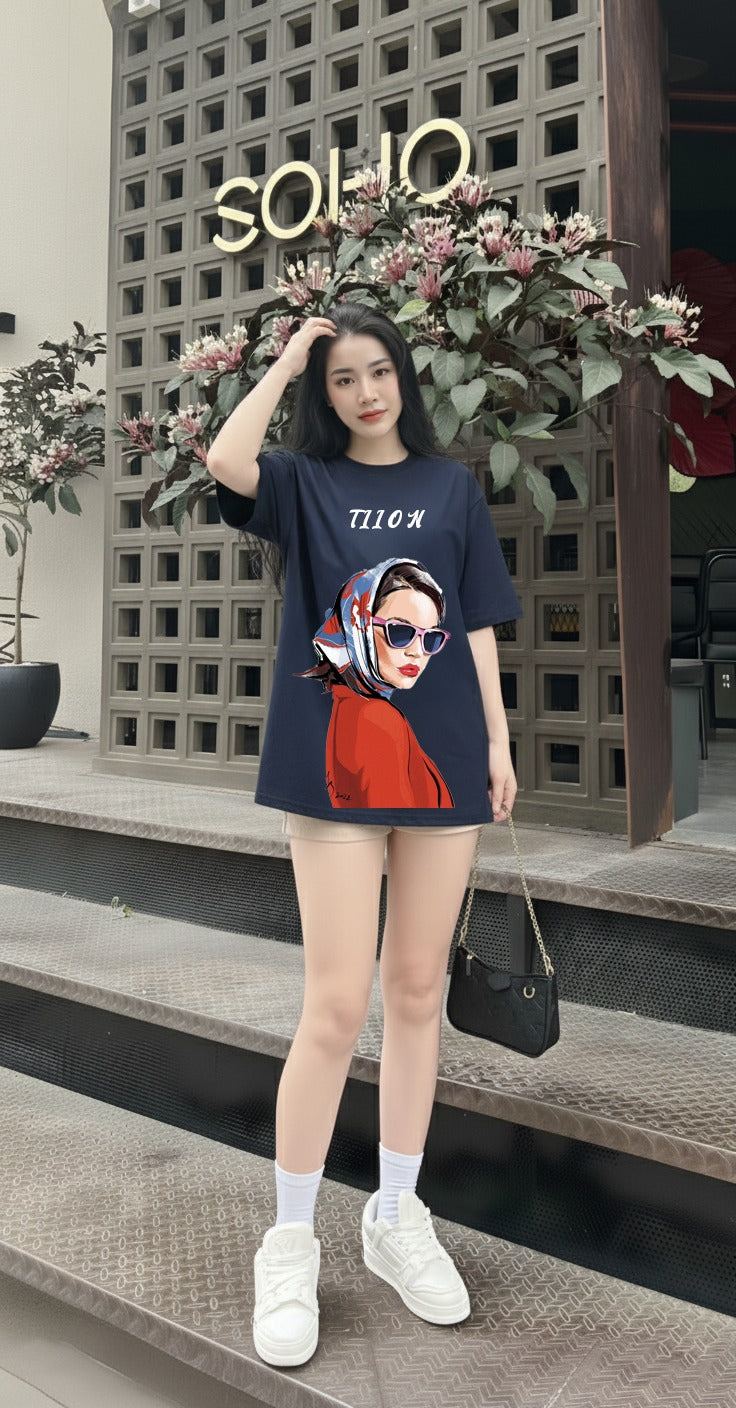 ÁO THUN XANH NAVY CAO CẤP