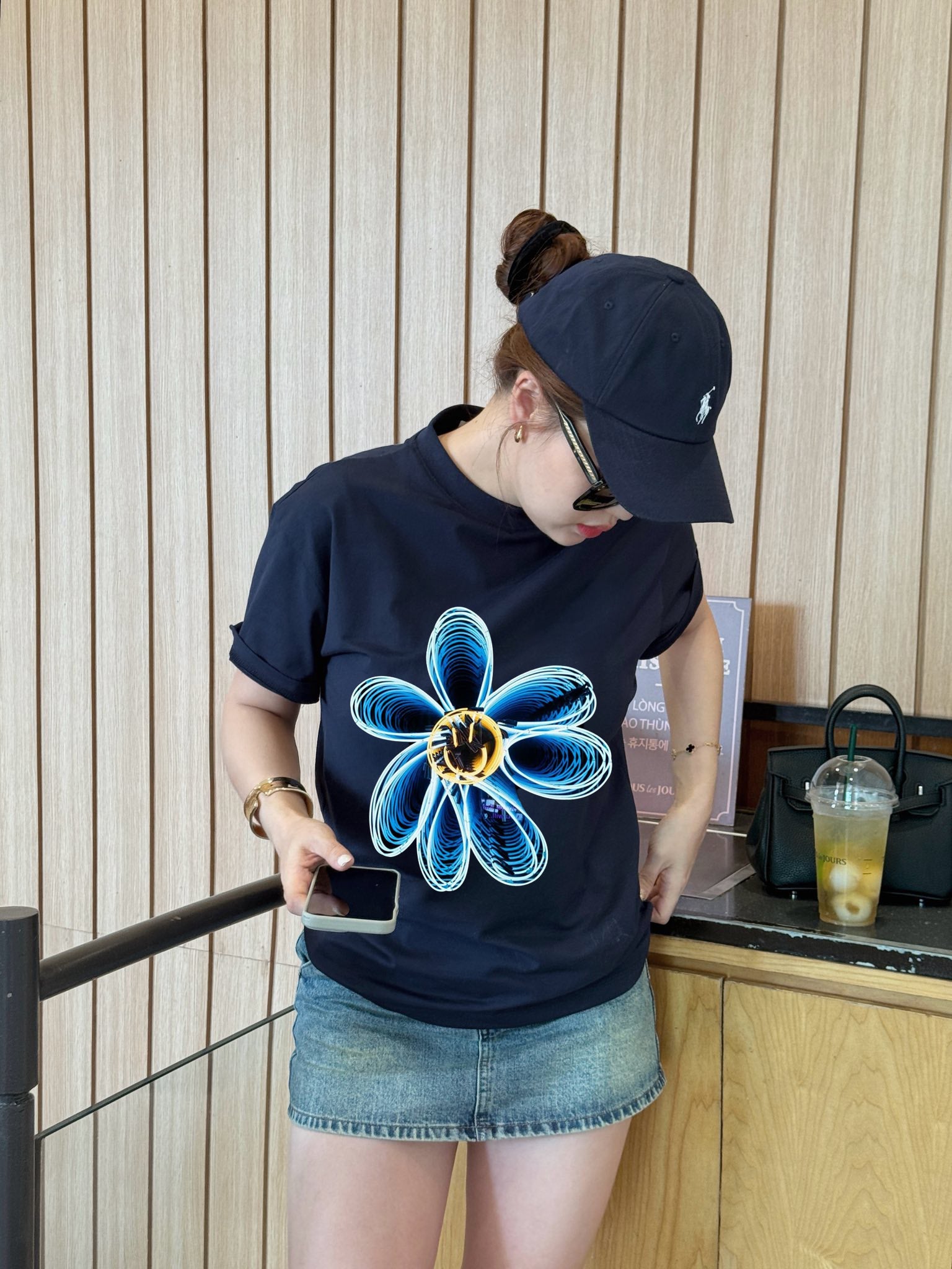 ÁO THUN XANH NAVY CAO CẤP