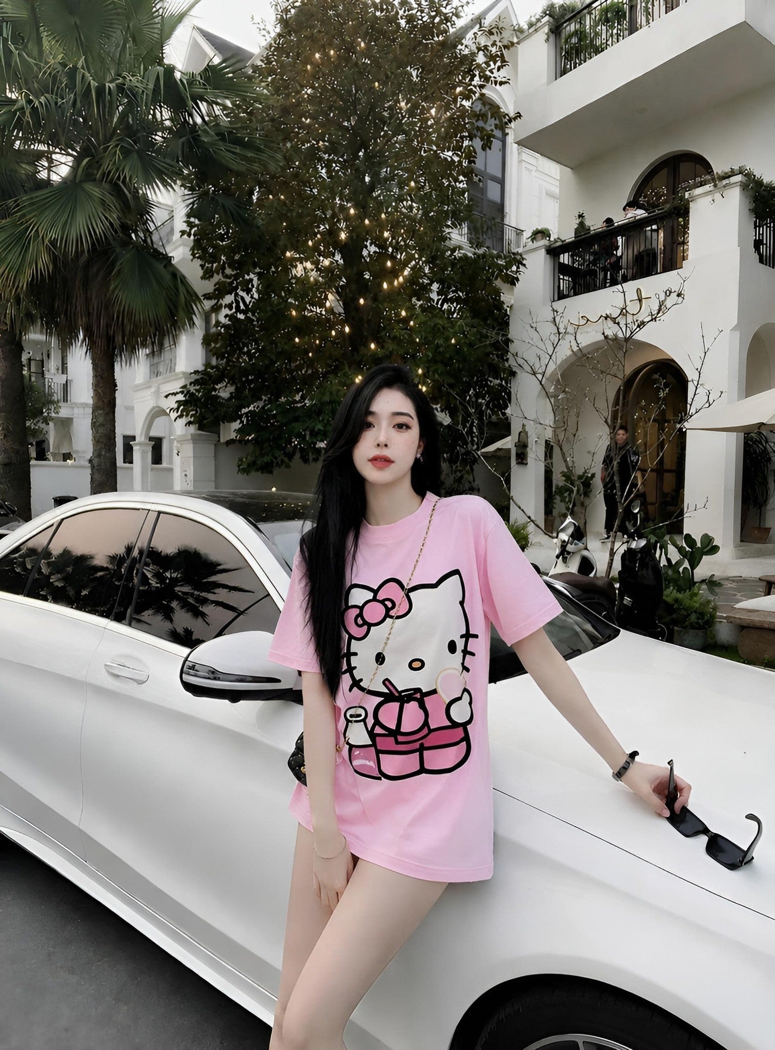 ÁO THUN HỒNG CAO CẤP